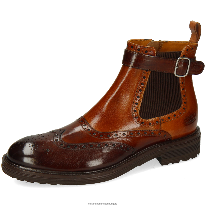 férfiak Melvin & Hamilton 42FNT80 bokacsizma barna trevor 6