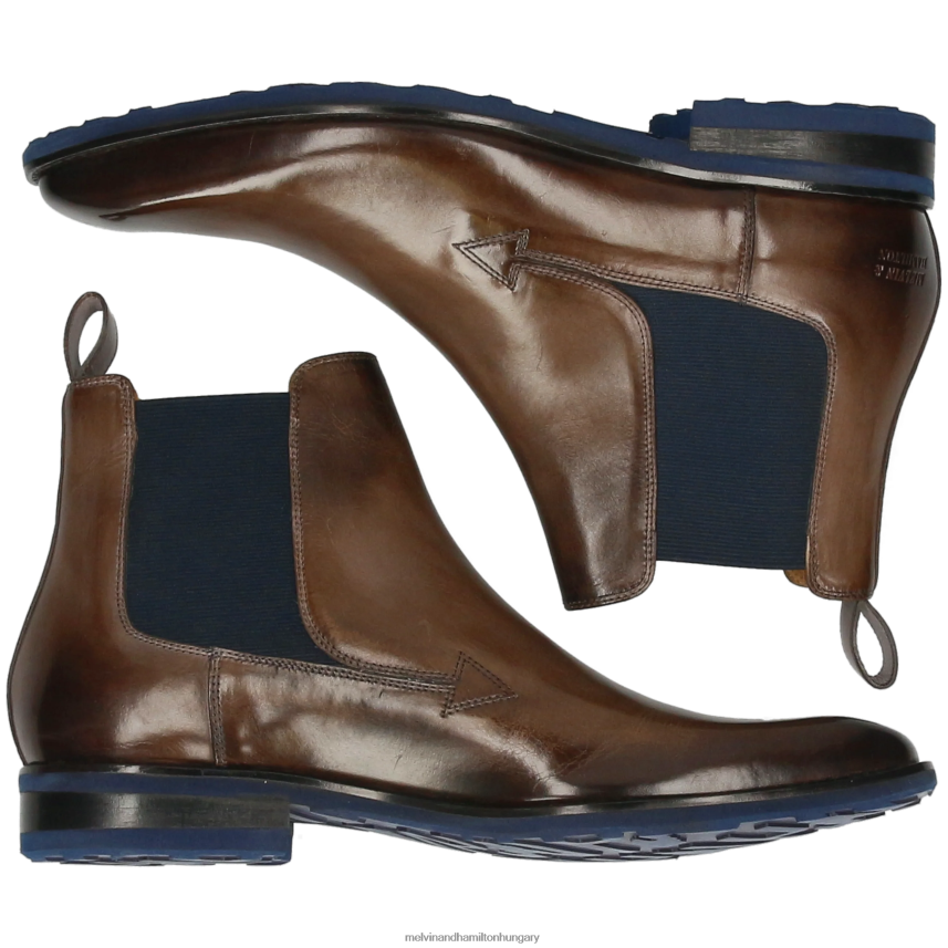 férfiak Melvin & Hamilton 42FNT81 bokacsizma szürke lovas 12