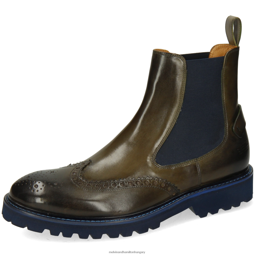 férfiak Melvin & Hamilton 42FNT82 bokacsizma khaki Máté 49