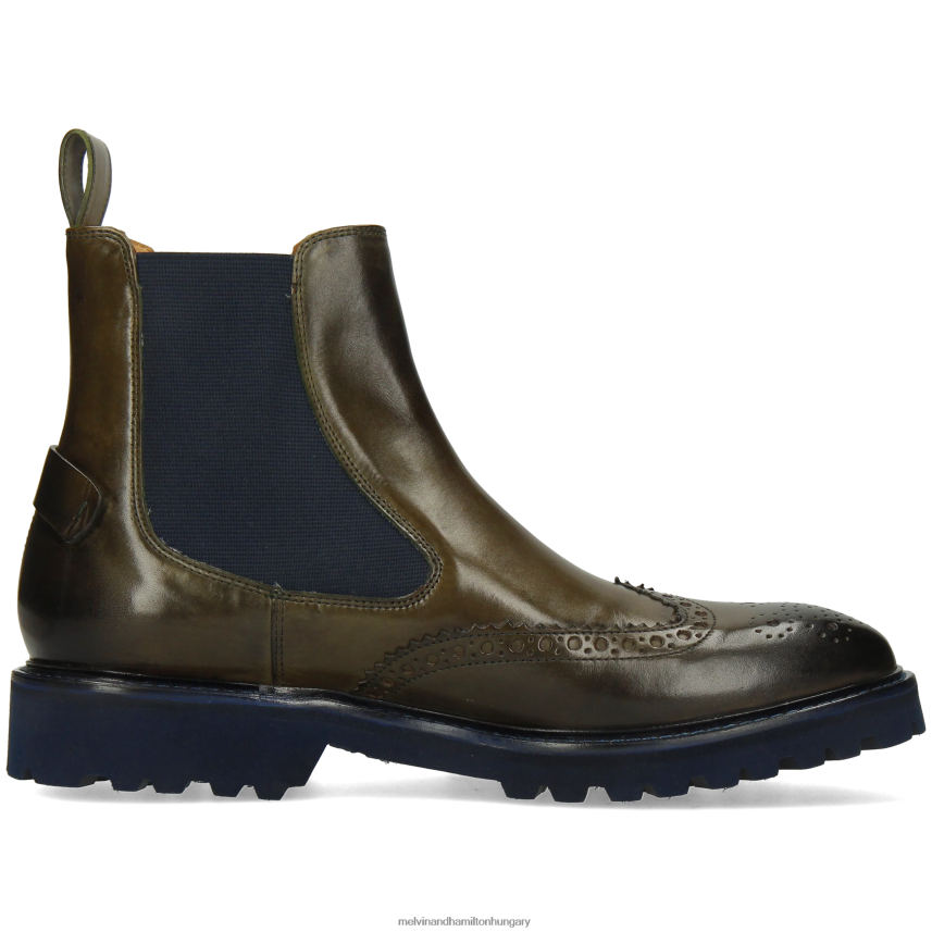 férfiak Melvin & Hamilton 42FNT82 bokacsizma khaki Máté 49