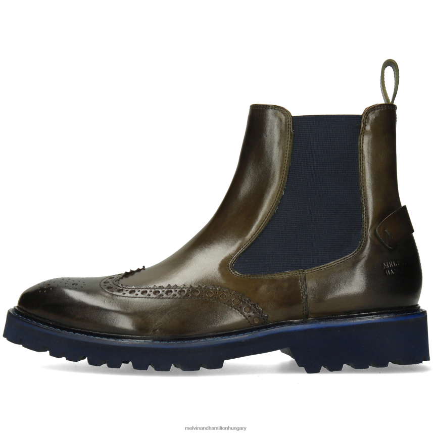 férfiak Melvin & Hamilton 42FNT82 bokacsizma khaki Máté 49