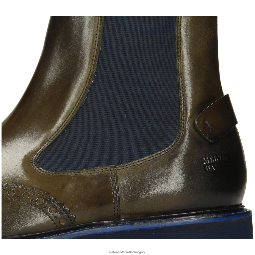 férfiak Melvin & Hamilton 42FNT82 bokacsizma khaki Máté 49