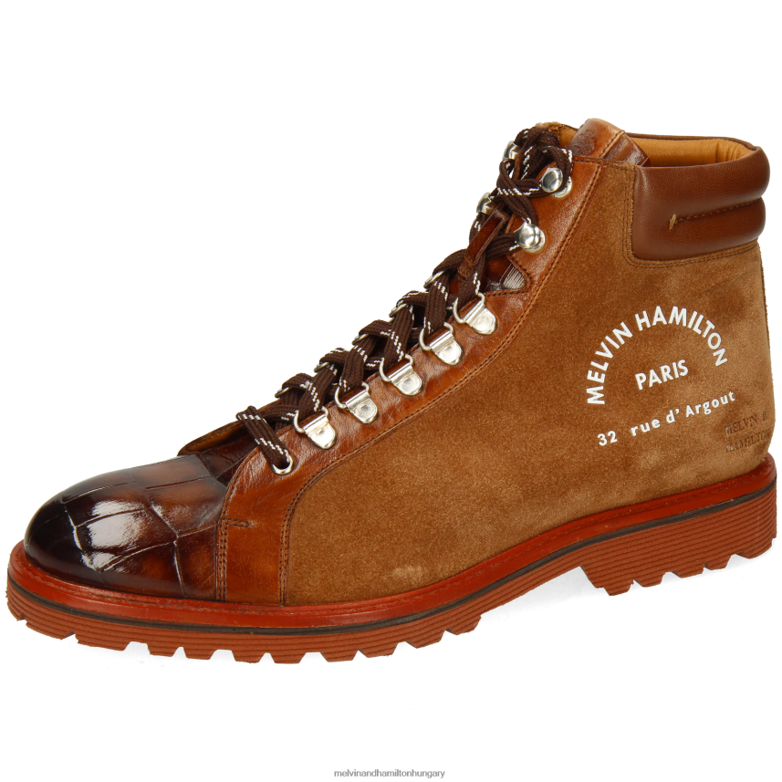 férfiak Melvin & Hamilton 42FNT83 bokacsizma barna trevor 33
