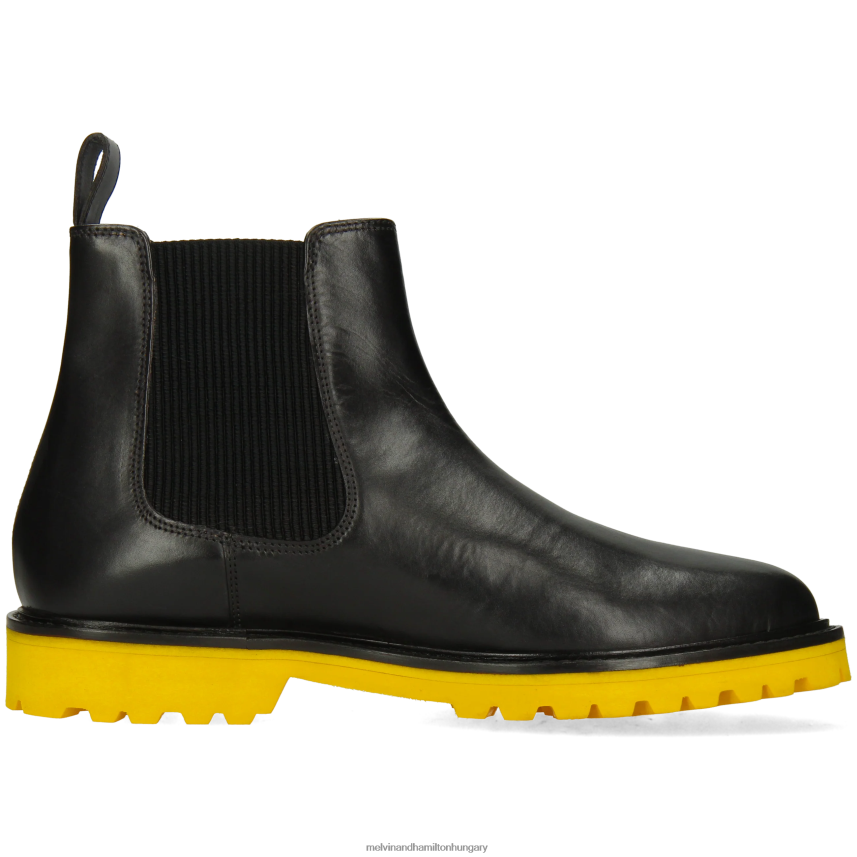 férfiak Melvin & Hamilton 42FNT86 bokacsizma fekete dexter 2