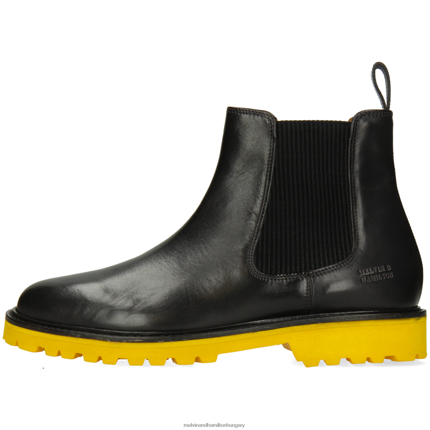 férfiak Melvin & Hamilton 42FNT86 bokacsizma fekete dexter 2
