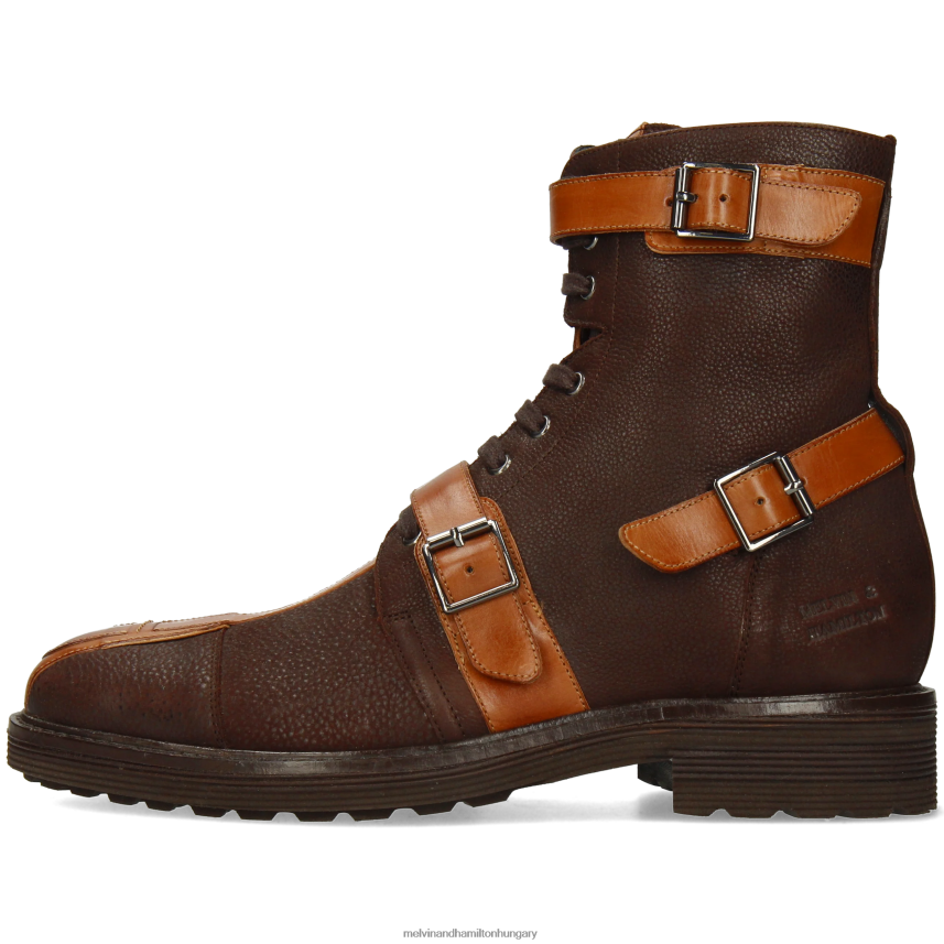 férfiak Melvin & Hamilton 42FNT87 bokacsizma barna trevor 48