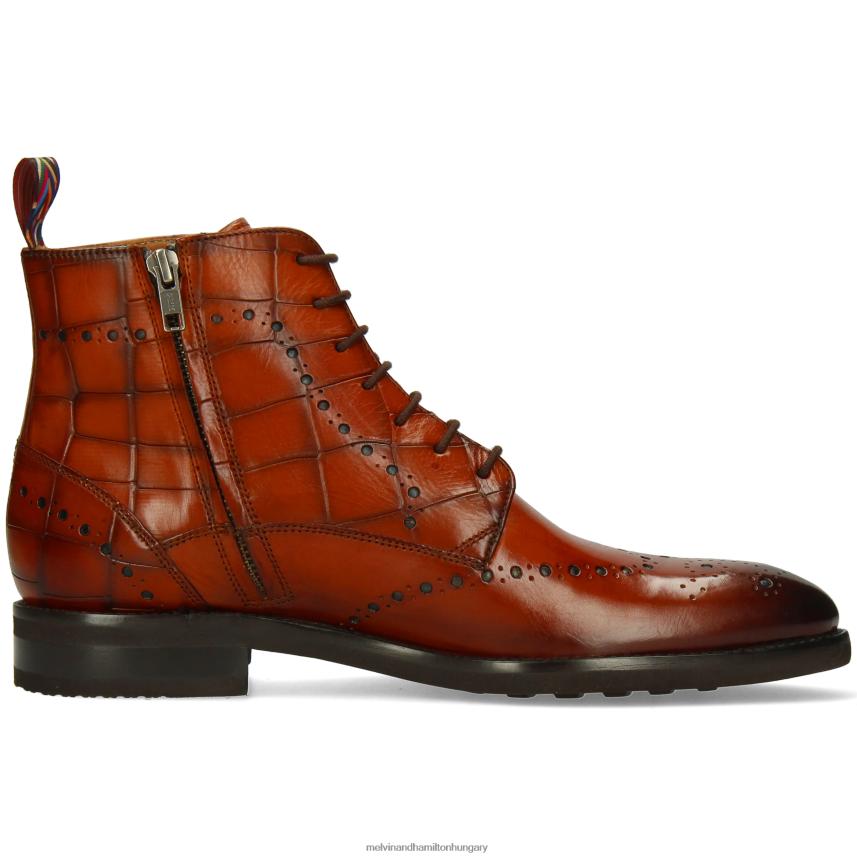 férfiak Melvin & Hamilton 42FNT89 bokacsizma narancs Bobby 9