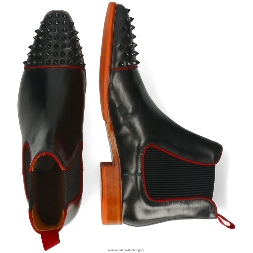 férfiak Melvin & Hamilton 42FNT8 bokacsizma fekete Lewis 57