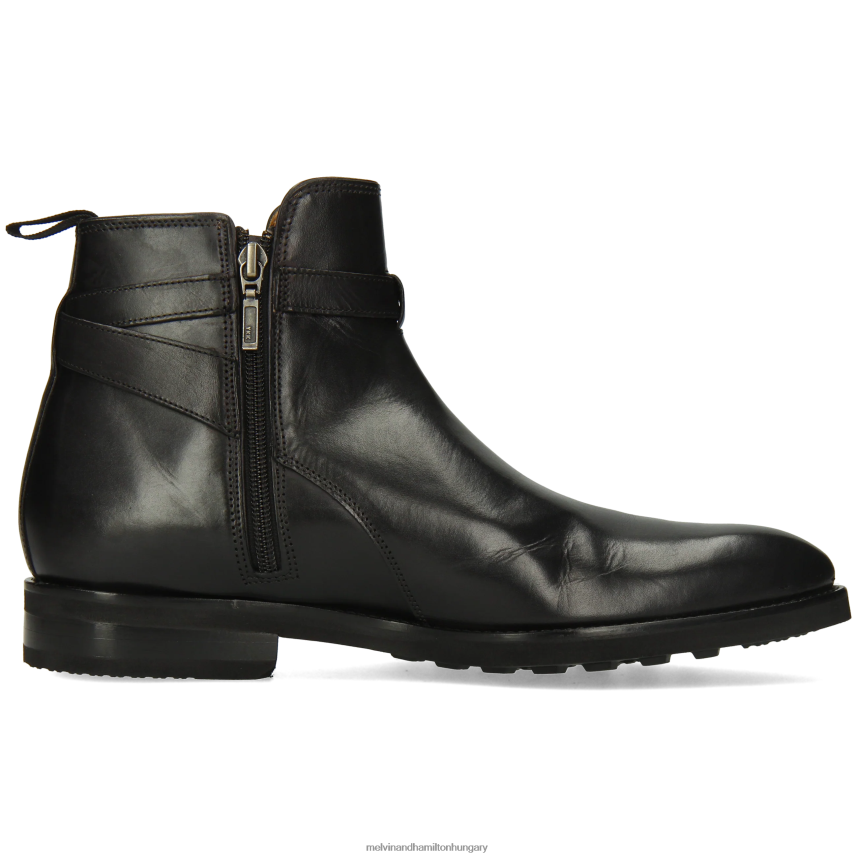 férfiak Melvin & Hamilton 42FNT91 bokacsizma fekete kane 1