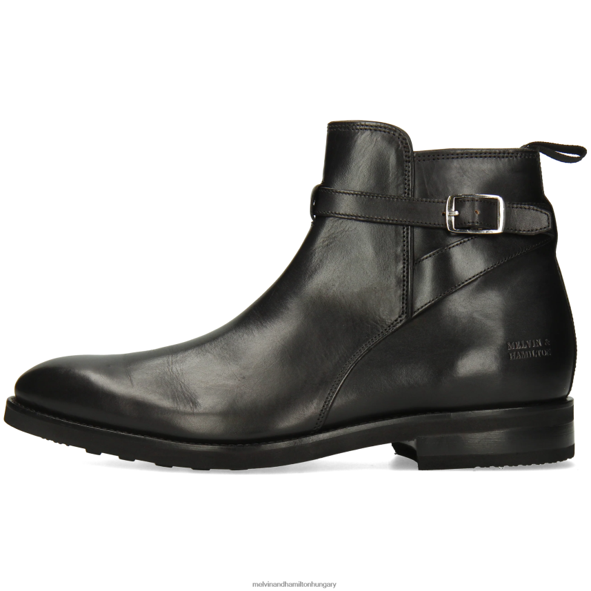 férfiak Melvin & Hamilton 42FNT91 bokacsizma fekete kane 1