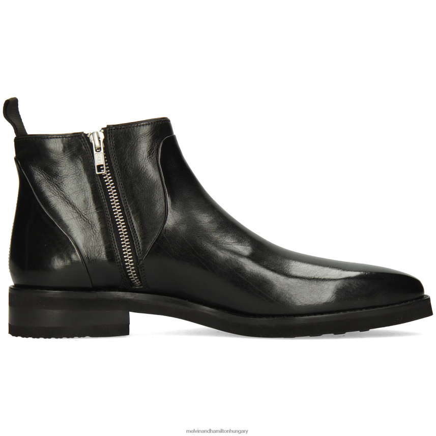 férfiak Melvin & Hamilton 42FNT93 bokacsizma fekete lándzsa 51