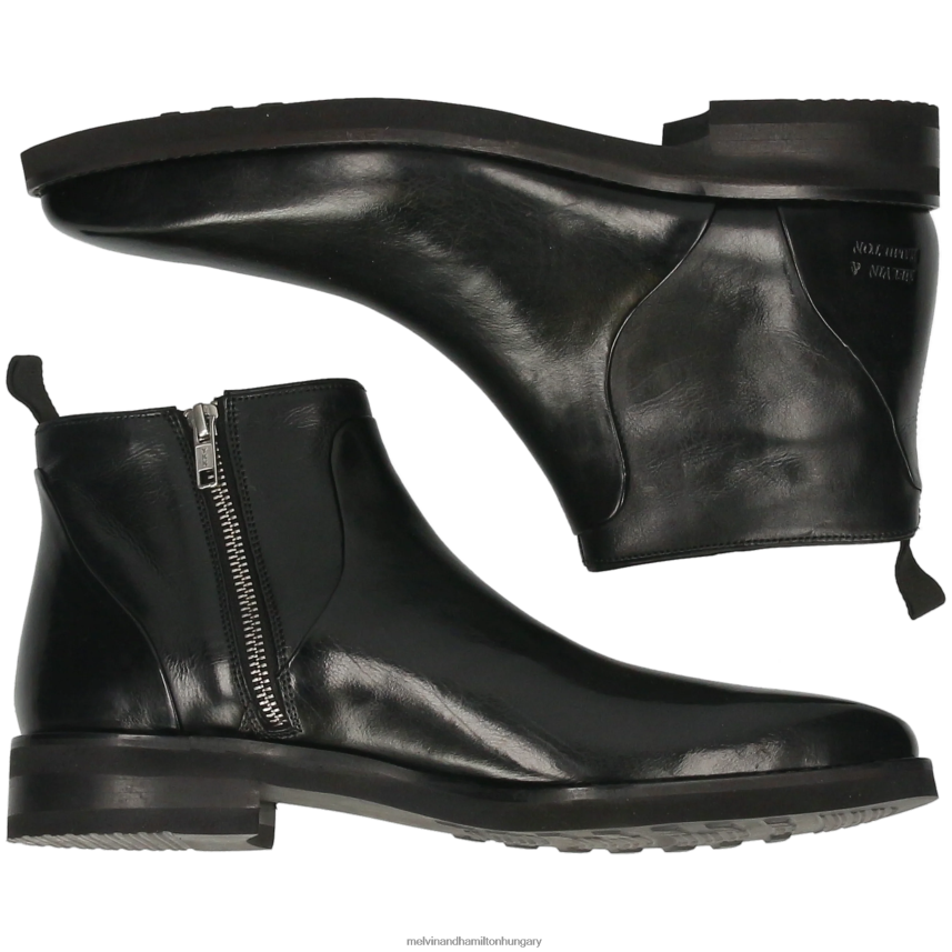 férfiak Melvin & Hamilton 42FNT93 bokacsizma fekete lándzsa 51