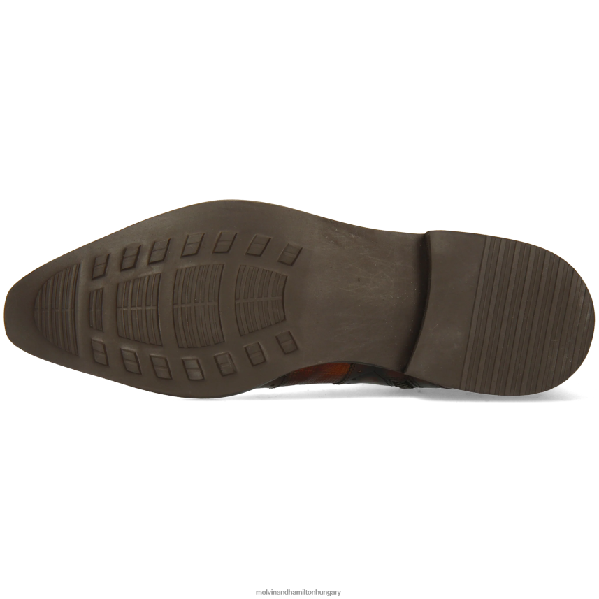 férfiak Melvin & Hamilton 42FNT95 bokacsizma barna elvis 26