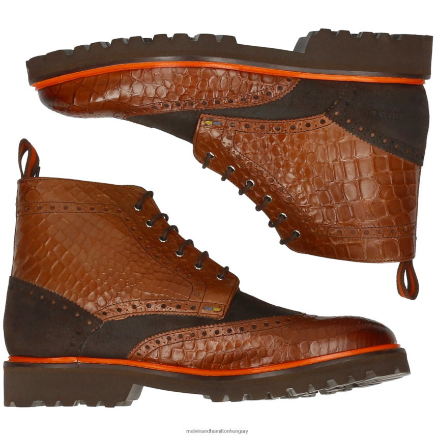 férfiak Melvin & Hamilton 42FNT96 bokacsizma barna Máté 7