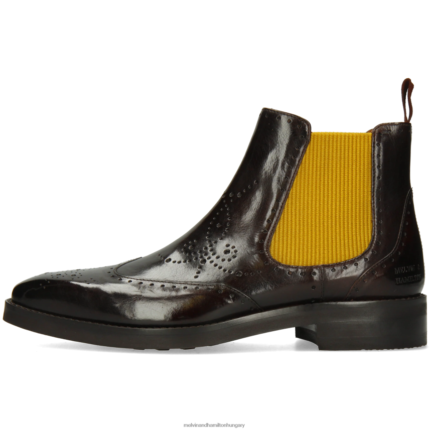 férfiak Melvin & Hamilton 42FNT99 bokacsizma barna Jeff 35