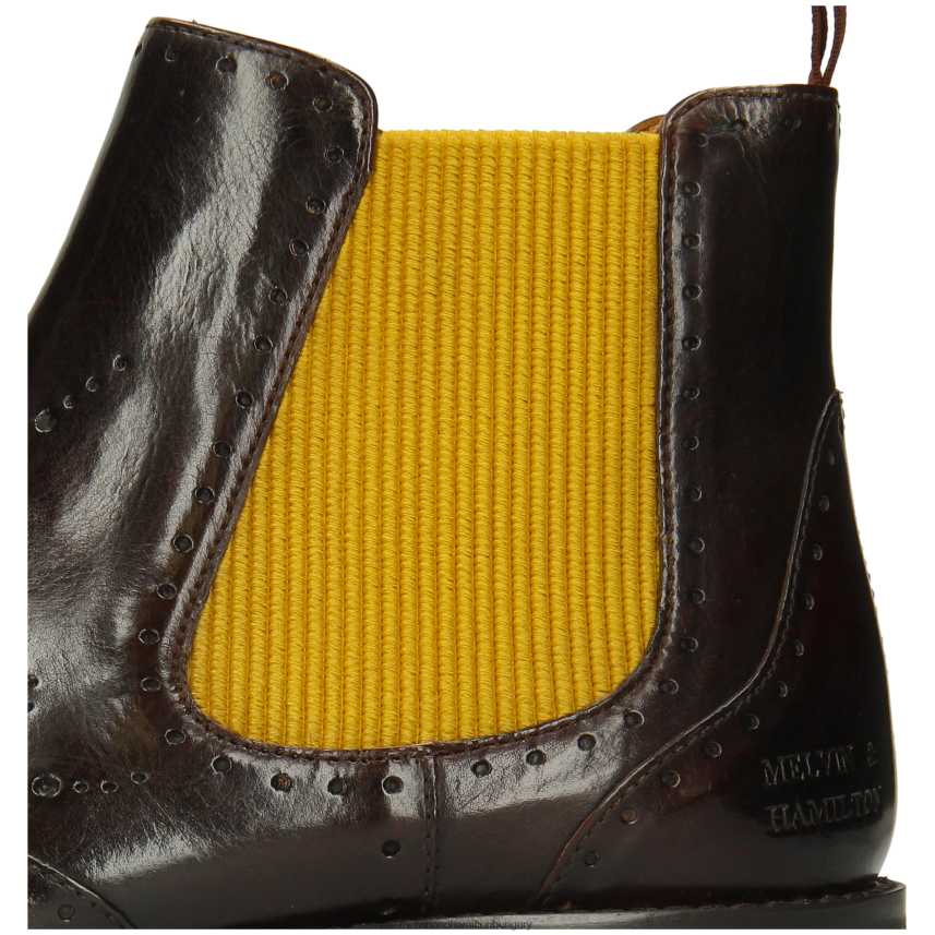 férfiak Melvin & Hamilton 42FNT99 bokacsizma barna Jeff 35