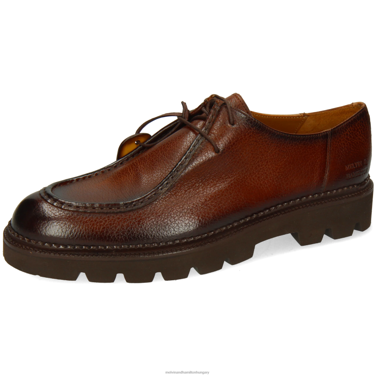 42FNT416 derbi cipő barna Melvin & Hamilton átszúrni 10 férfiak