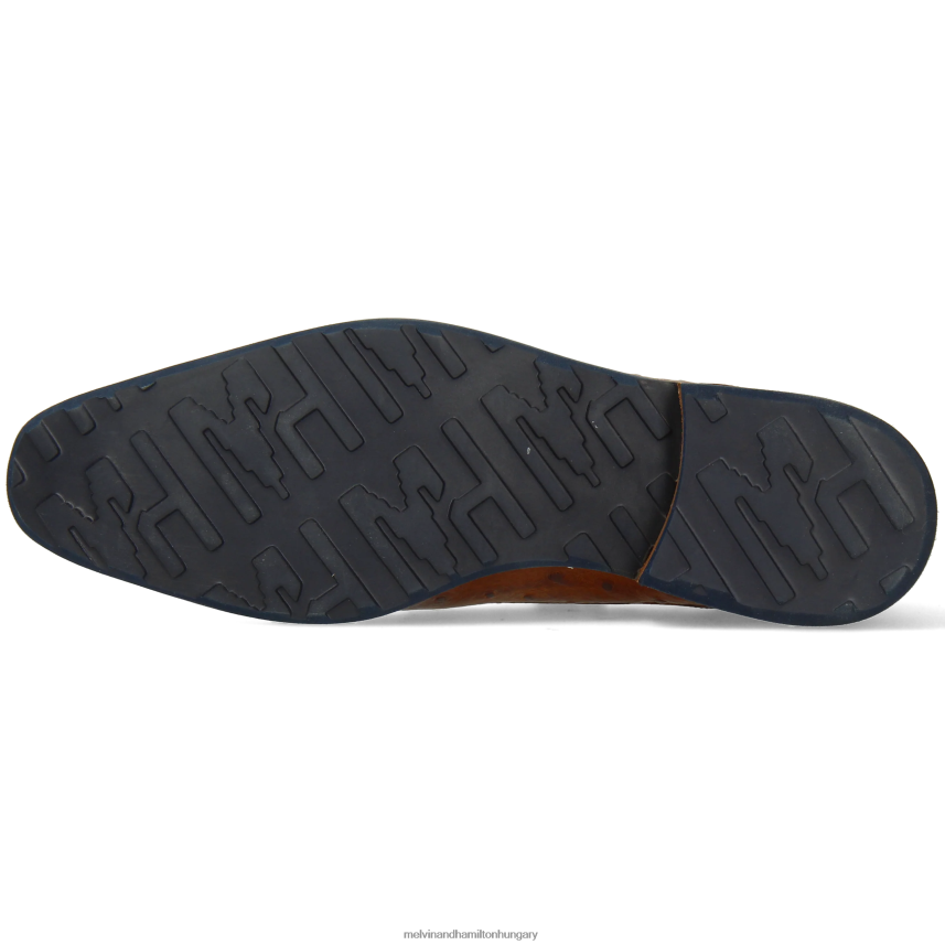 férfiak Melvin & Hamilton 42FNT357 derbi cipő barna lovas 1