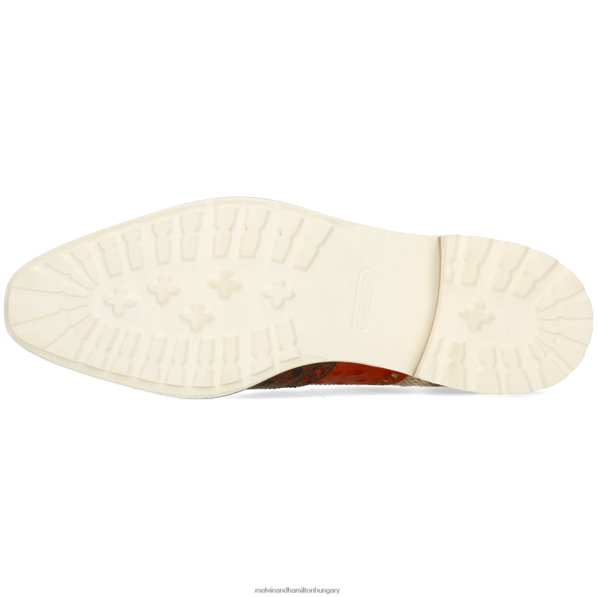 férfiak Melvin & Hamilton 42FNT358 derbi cipő barna tom 26