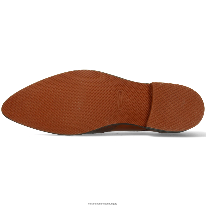 férfiak Melvin & Hamilton 42FNT360 derbi cipő barna toni 2