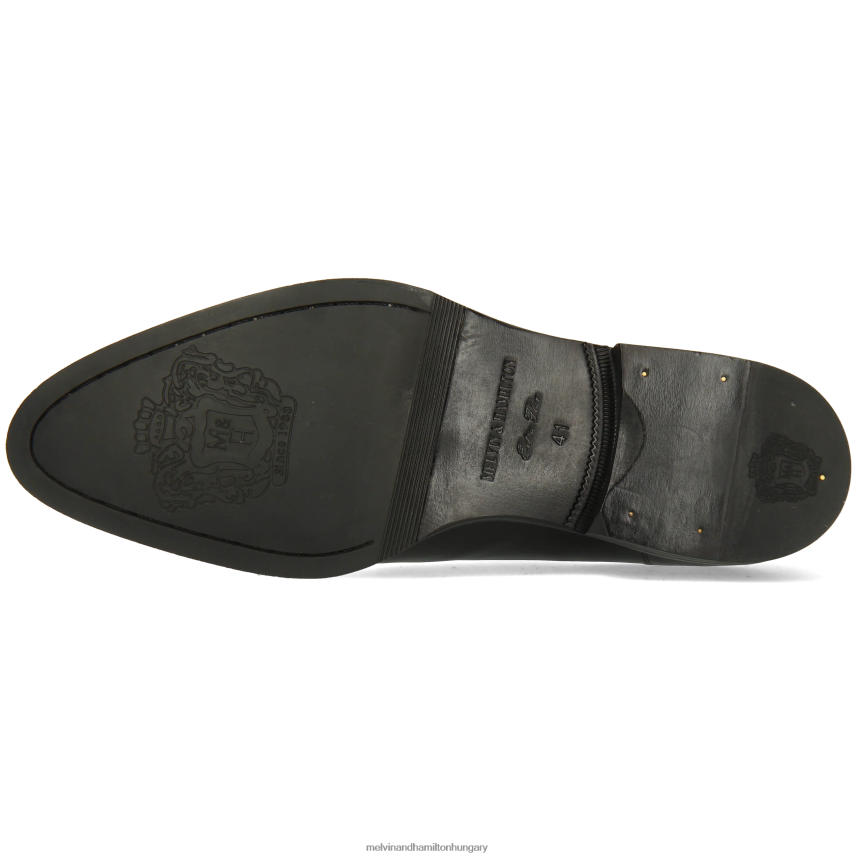 férfiak Melvin & Hamilton 42FNT361 derbi cipő fekete kane 2