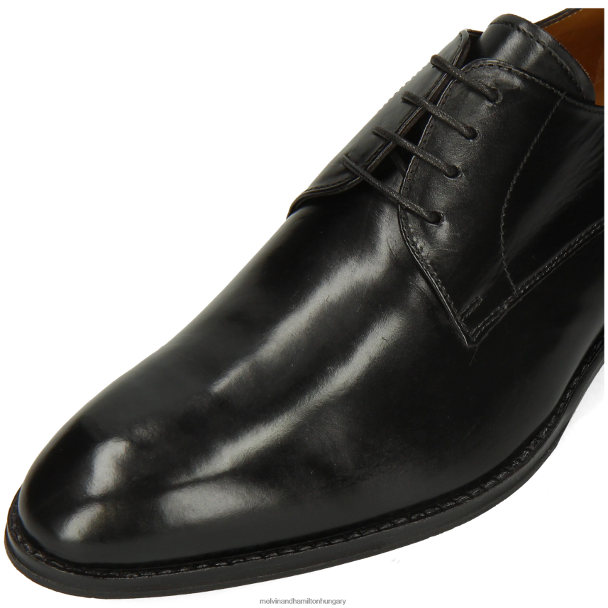 férfiak Melvin & Hamilton 42FNT361 derbi cipő fekete kane 2