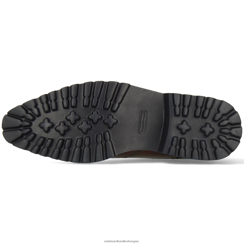 férfiak Melvin & Hamilton 42FNT363 derbi cipő barna emil 10