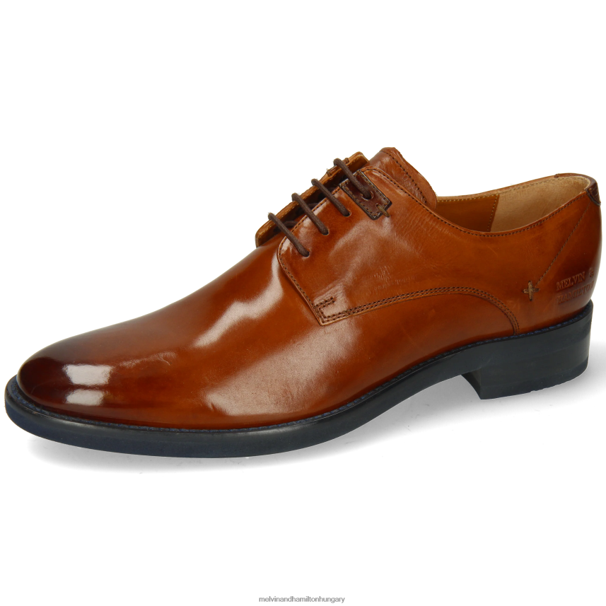 férfiak Melvin & Hamilton 42FNT366 derbi cipő barna klint 1