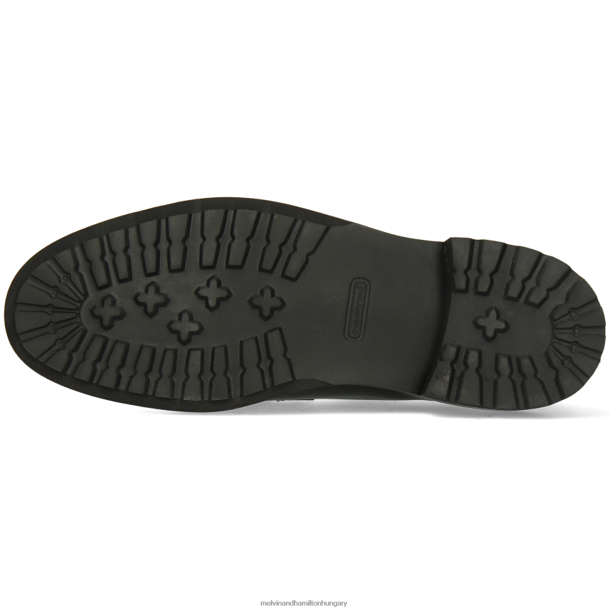 férfiak Melvin & Hamilton 42FNT369 derbi cipő fekete pierce 2