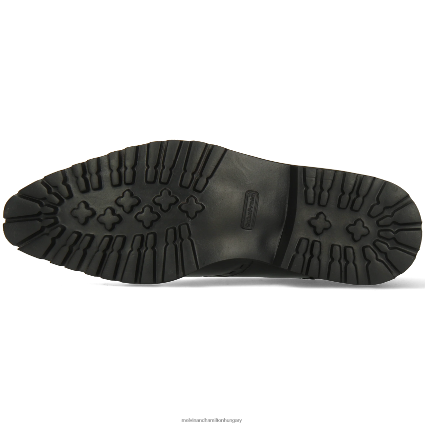 férfiak Melvin & Hamilton 42FNT383 derbi cipő fekete emil 10
