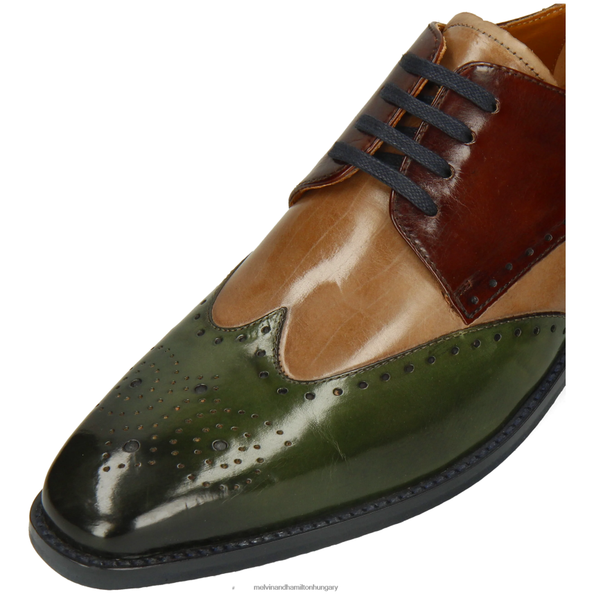 férfiak Melvin & Hamilton 42FNT386 derbi cipő több Dave 2