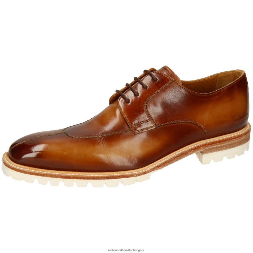 férfiak Melvin & Hamilton 42FNT397 derbi cipő bézs marvin 30