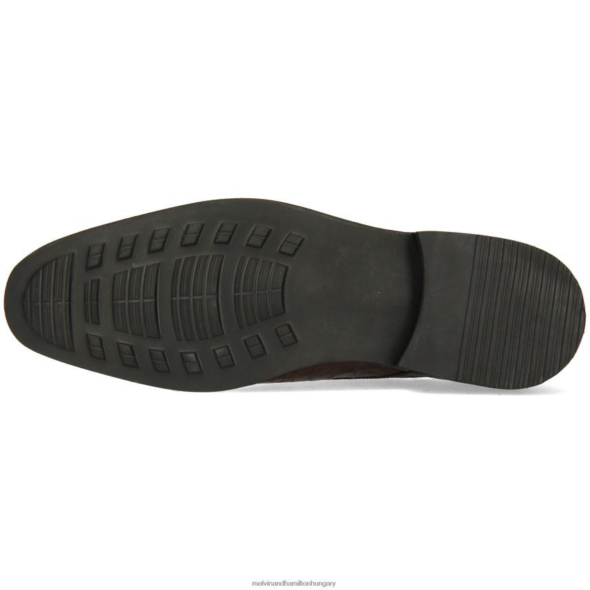 férfiak Melvin & Hamilton 42FNT413 derbi cipő barna Parker 1