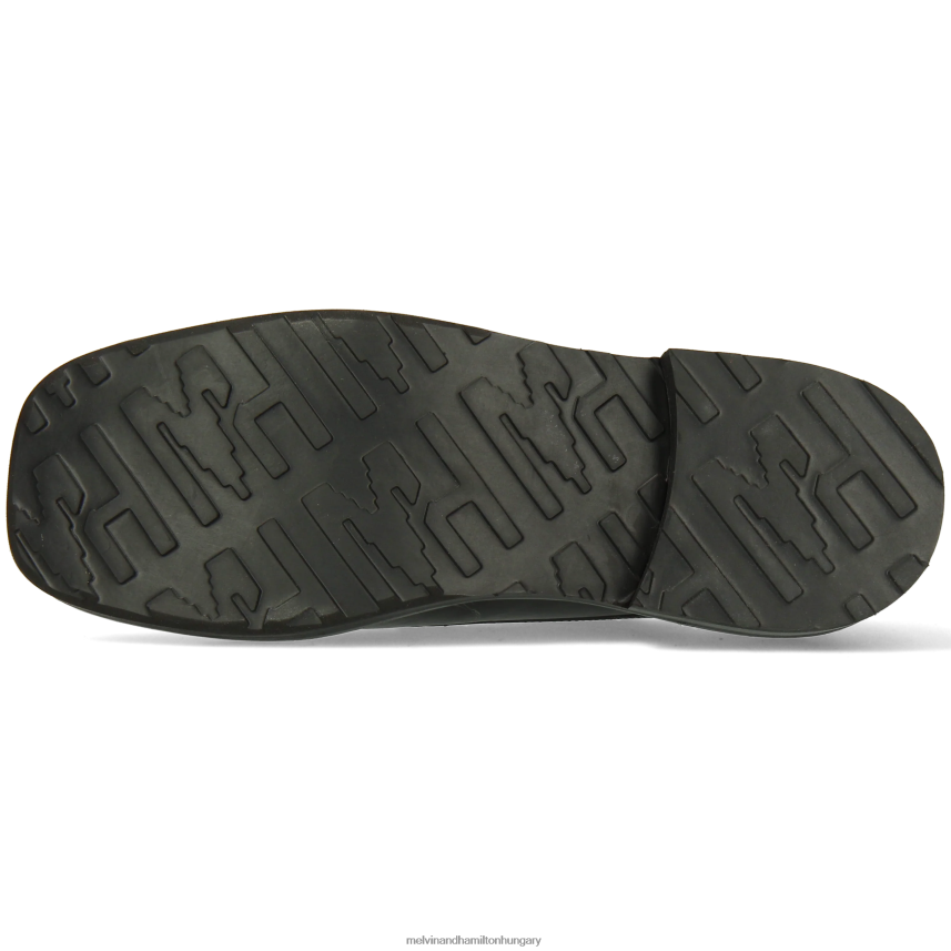 férfiak Melvin & Hamilton 42FNT425 derbi cipő fekete clooney 6