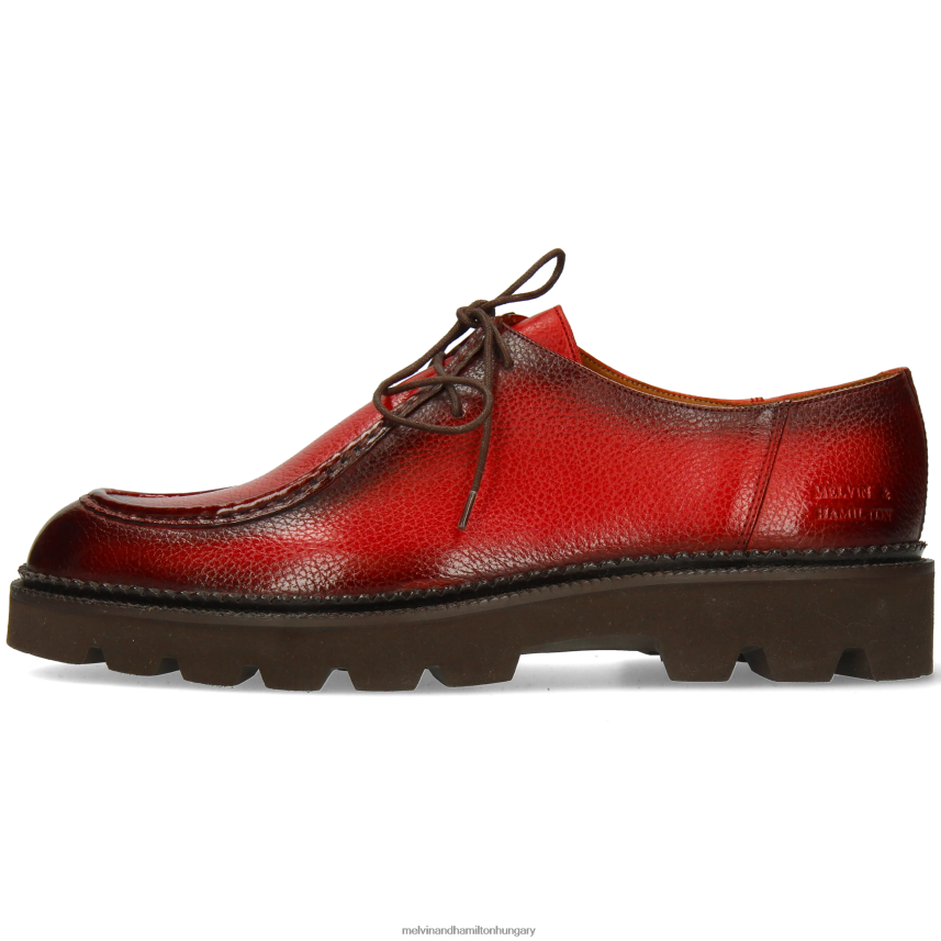 férfiak Melvin & Hamilton 42FNT426 derbi cipő narancs átszúrni 10