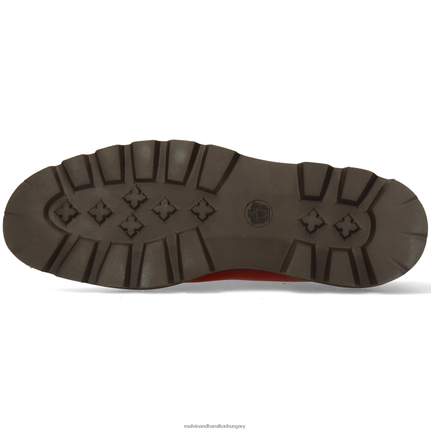 férfiak Melvin & Hamilton 42FNT426 derbi cipő narancs átszúrni 10