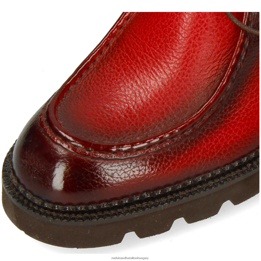 férfiak Melvin & Hamilton 42FNT426 derbi cipő narancs átszúrni 10