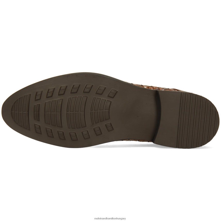 férfiak Melvin & Hamilton 42FNT428 derbi cipő barna brad 7