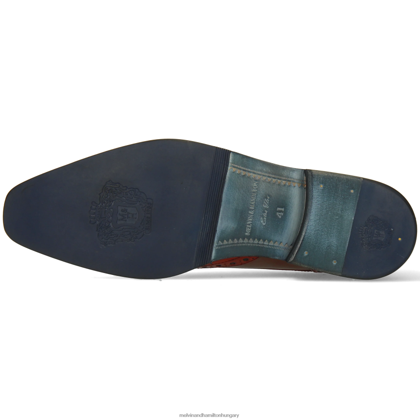 férfiak Melvin & Hamilton 42FNT442 derbi cipő piros Márton 15