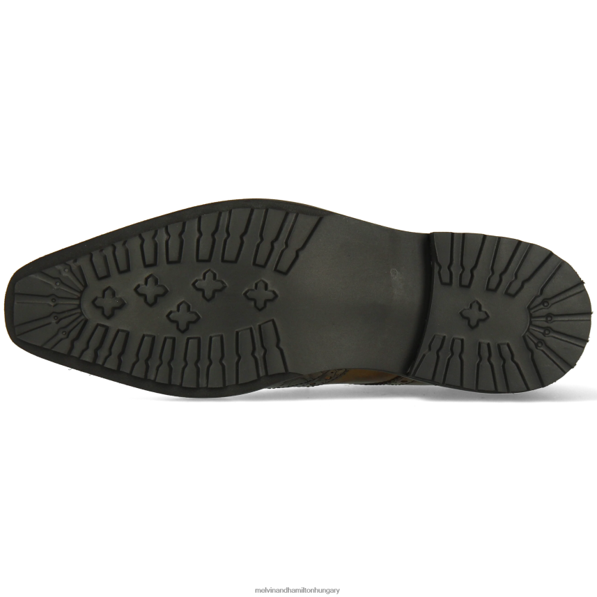 férfiak Melvin & Hamilton 42FNT461 derbi cipő khaki marvin 1