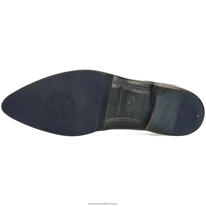 férfiak Melvin & Hamilton 42FNT472 derbi cipő barna toni 36