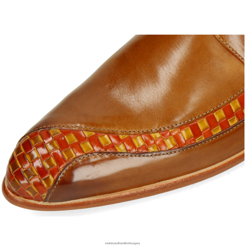 férfiak Melvin & Hamilton 42FNT488 derbi cipő barna toni 36