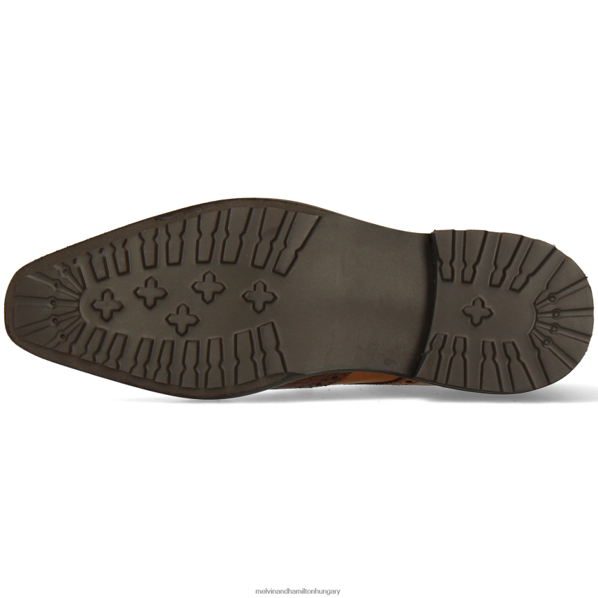 férfiak Melvin & Hamilton 42FNT500 derbi cipő barna marvin 1