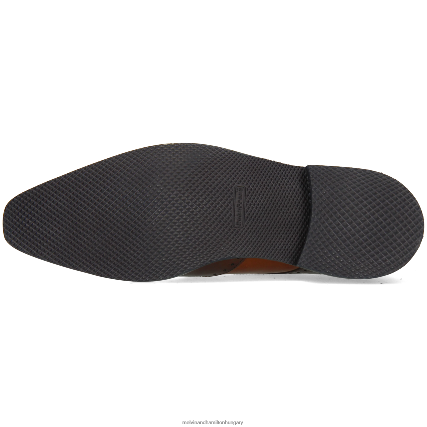férfiak Melvin & Hamilton 42FNT507 derbi cipő barna Dave 2