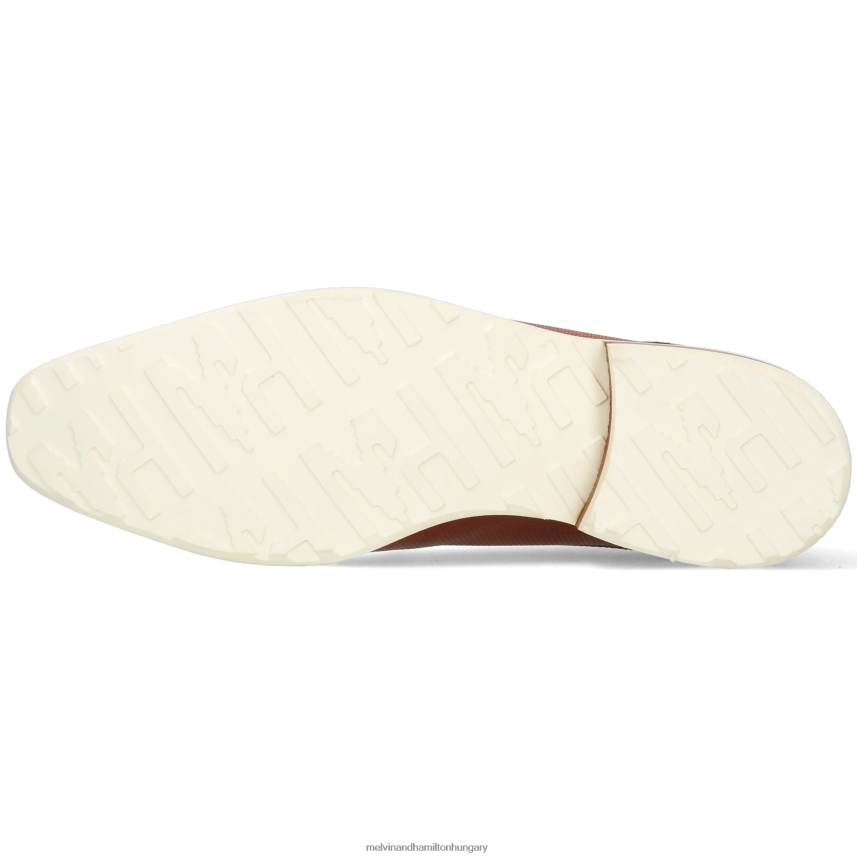 férfiak Melvin & Hamilton 42FNT514 derbi cipő barna lovas 3