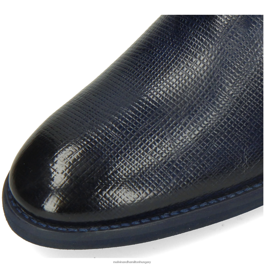 férfiak Melvin & Hamilton 42FNT529 derbi cipő kék klint 1