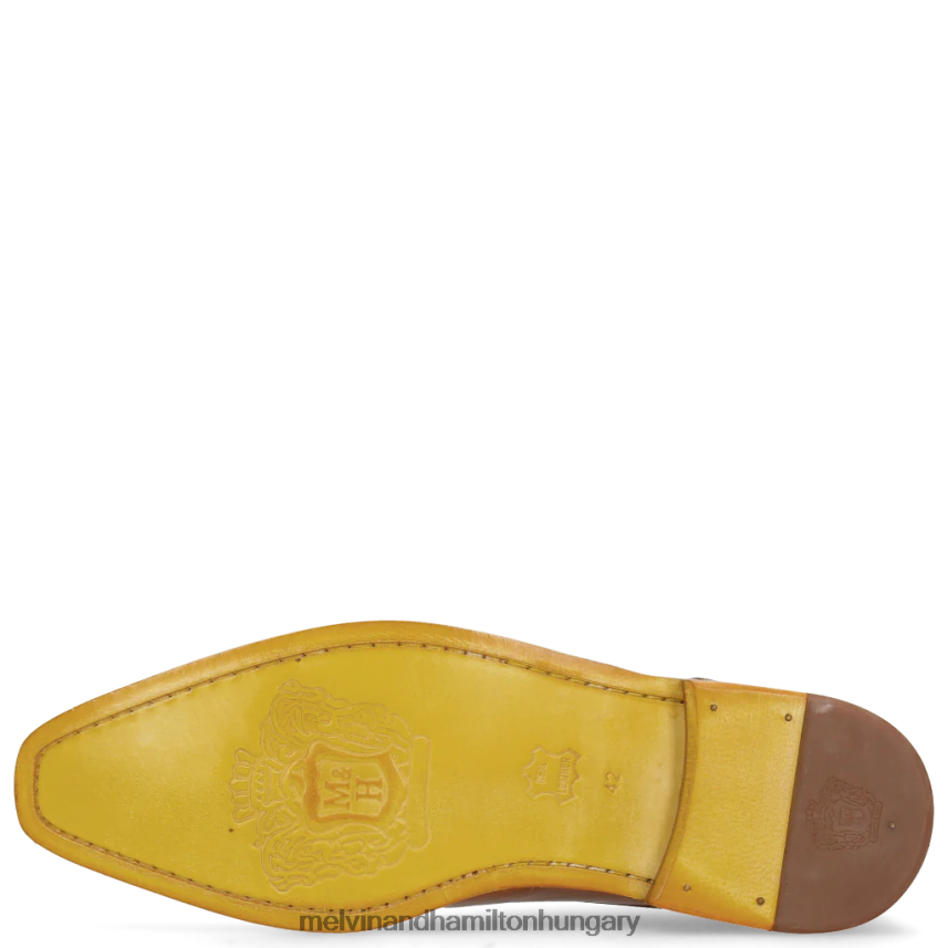 férfiak Melvin & Hamilton 42FNT551 derbi cipő barna Alex 1