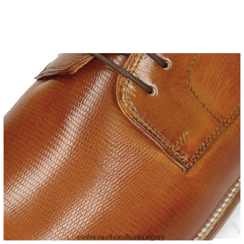 férfiak Melvin & Hamilton 42FNT551 derbi cipő barna Alex 1