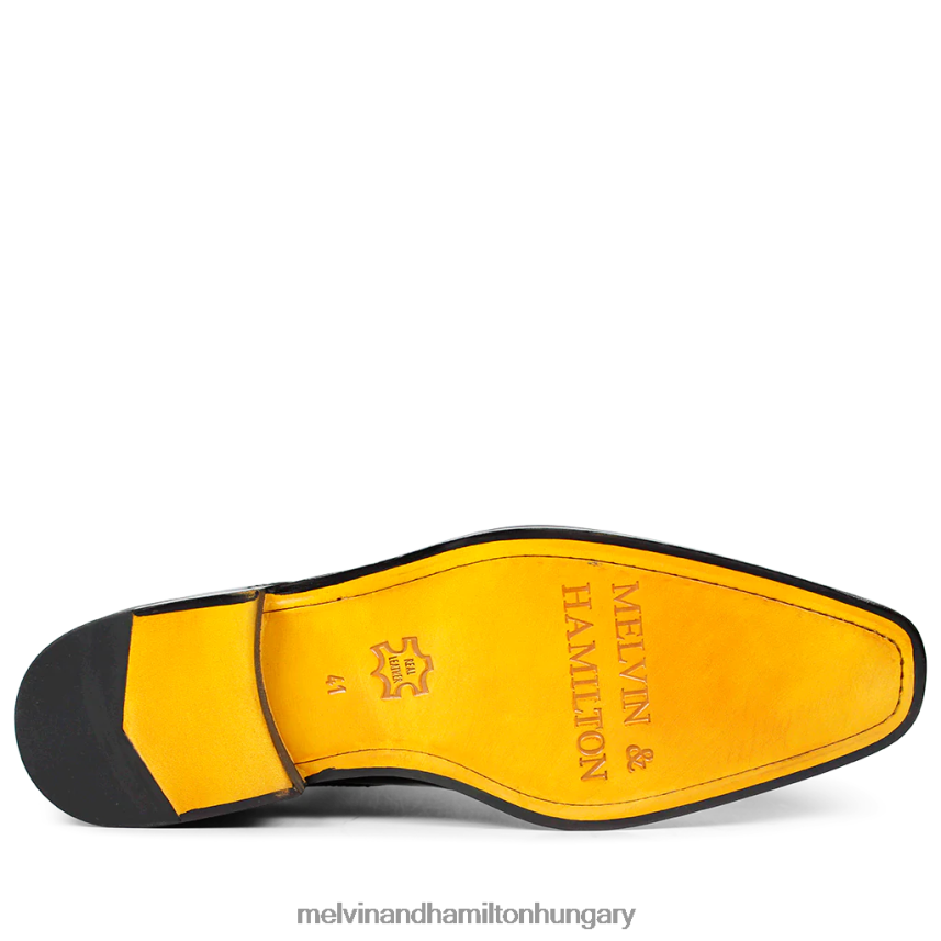 férfiak Melvin & Hamilton 42FNT555 derbi cipő fekete frank 9