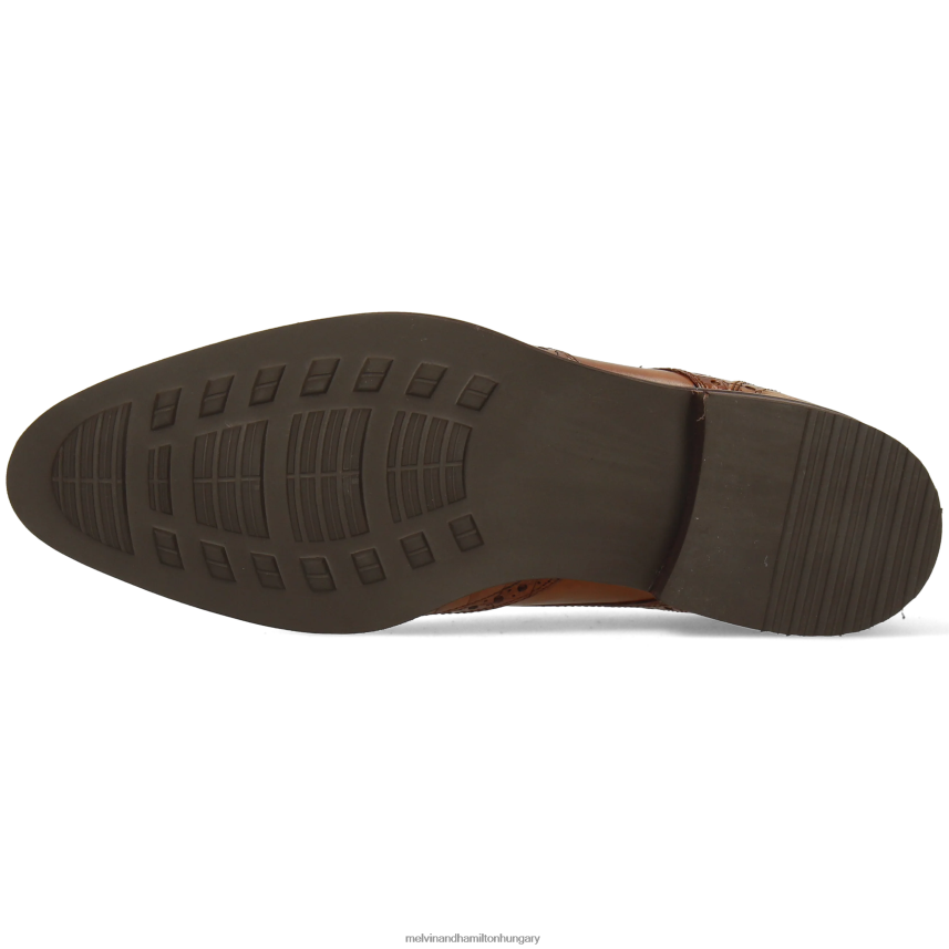férfiak Melvin & Hamilton 42FNT560 derbi cipő barna kane 5